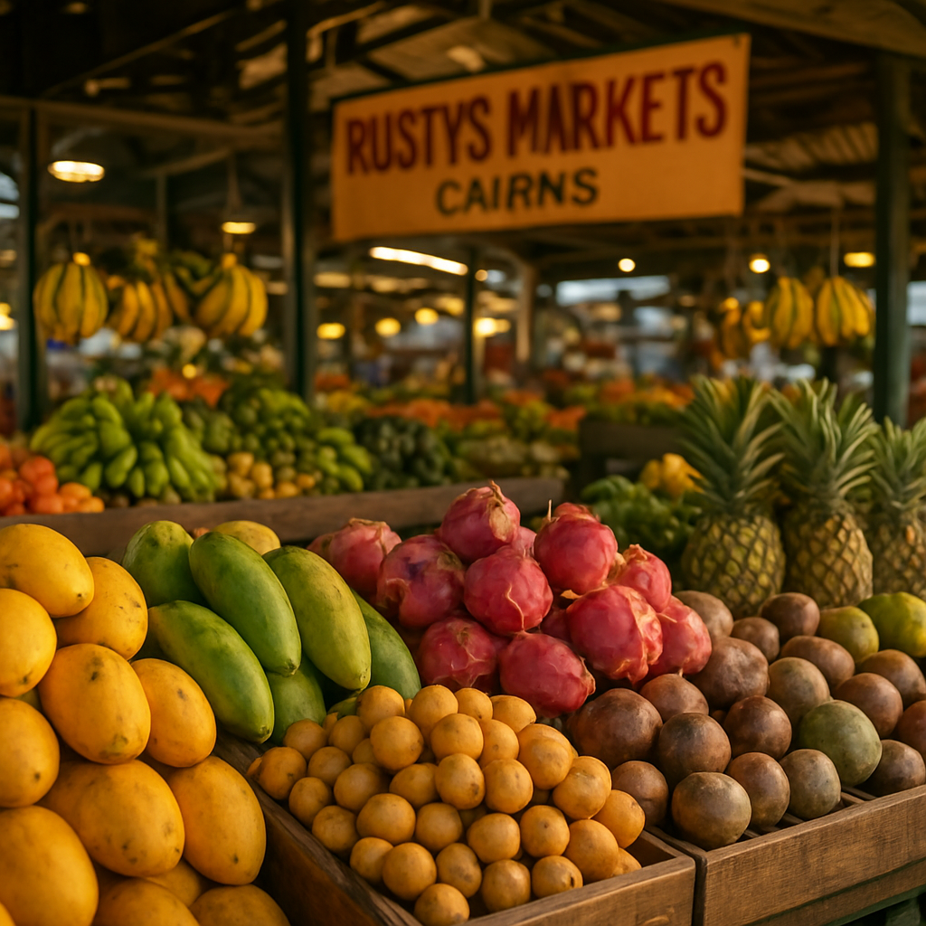 Saturday Morning at Rusty's Markets — Cairns, Australia