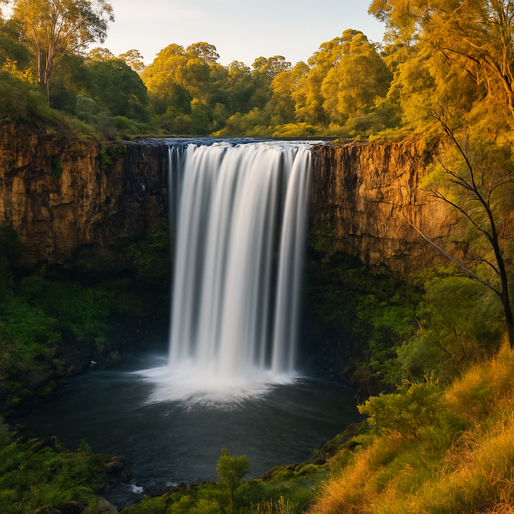 Drive to Trentham for Du Fermier and the Falls — Daylesford, Australia