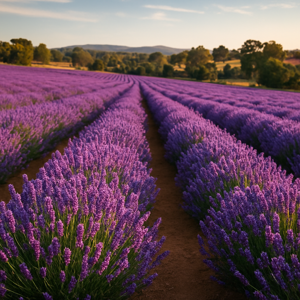 Lunch at Sault, in the Lavender Fields — Daylesford, Australia
