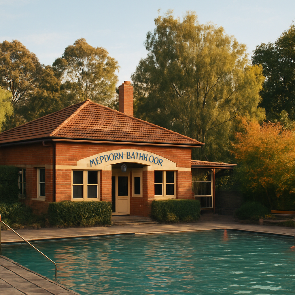 Soak at Hepburn Bathhouse — Daylesford, Australia