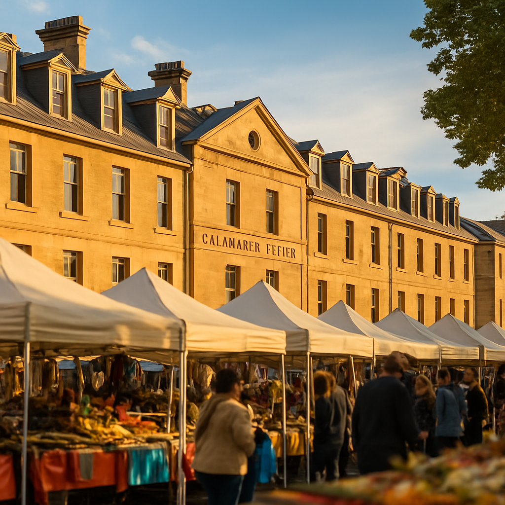 Saturday at Salamanca Market — Hobart, Australia