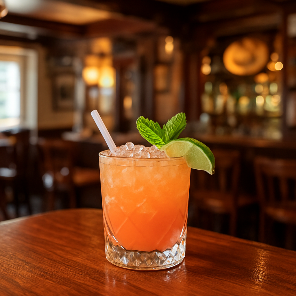 A Rum Swizzle at the Swizzle Inn — Bermuda, Bermuda