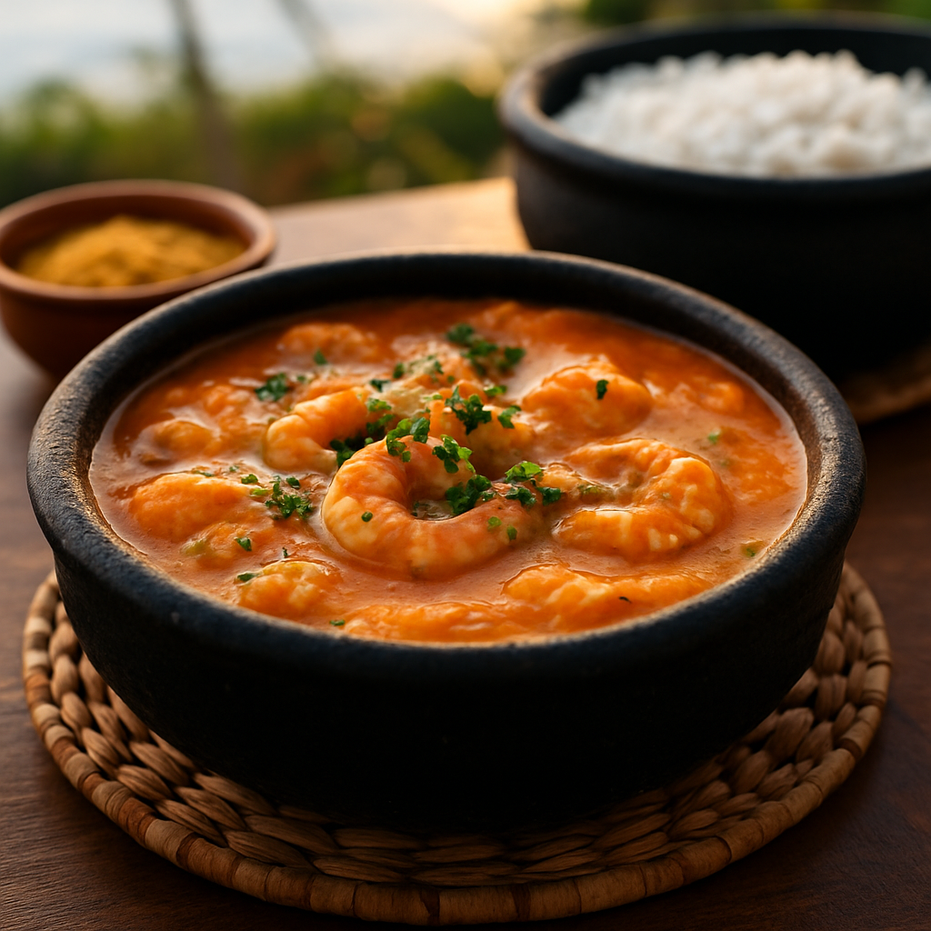 Moqueca Baiana on the Sand — Porto Seguro, Brazil