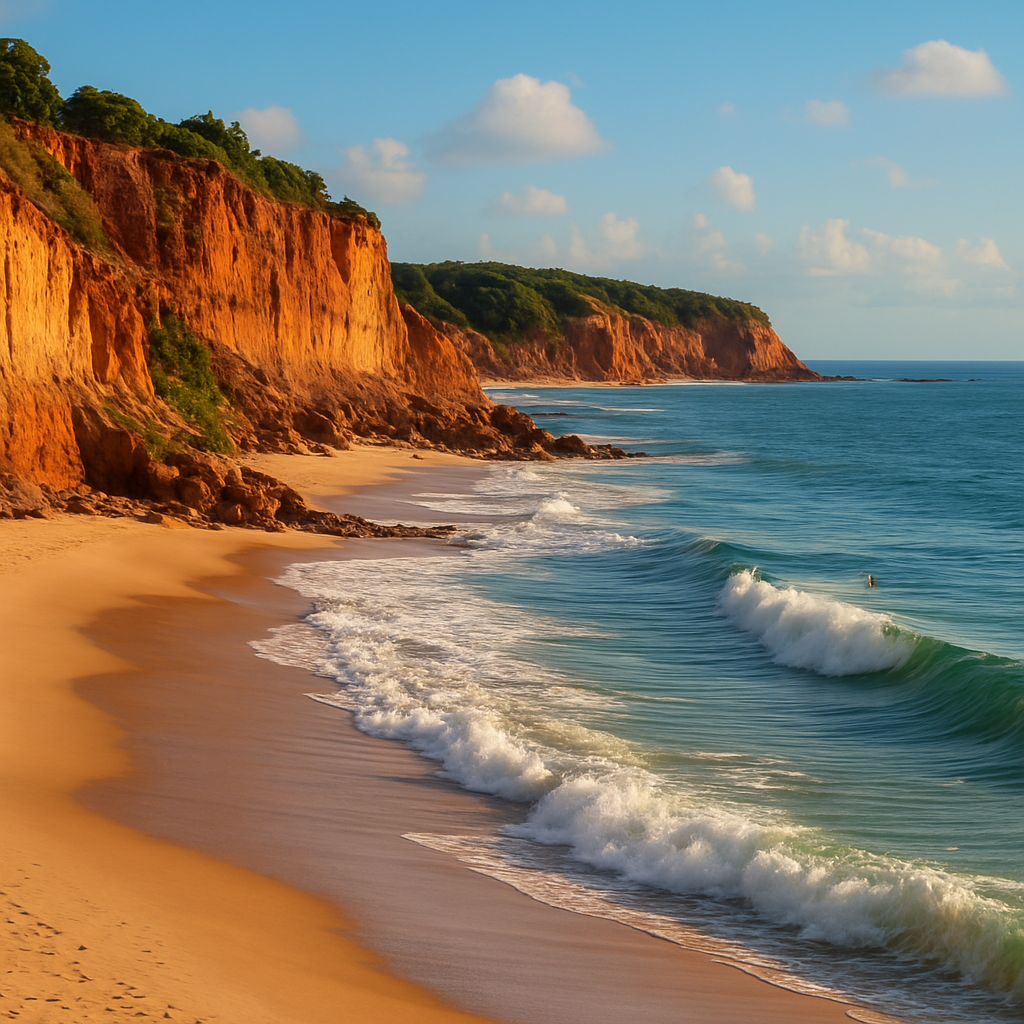 A Slow Day on Praia do Amor — Pipa, Brazil