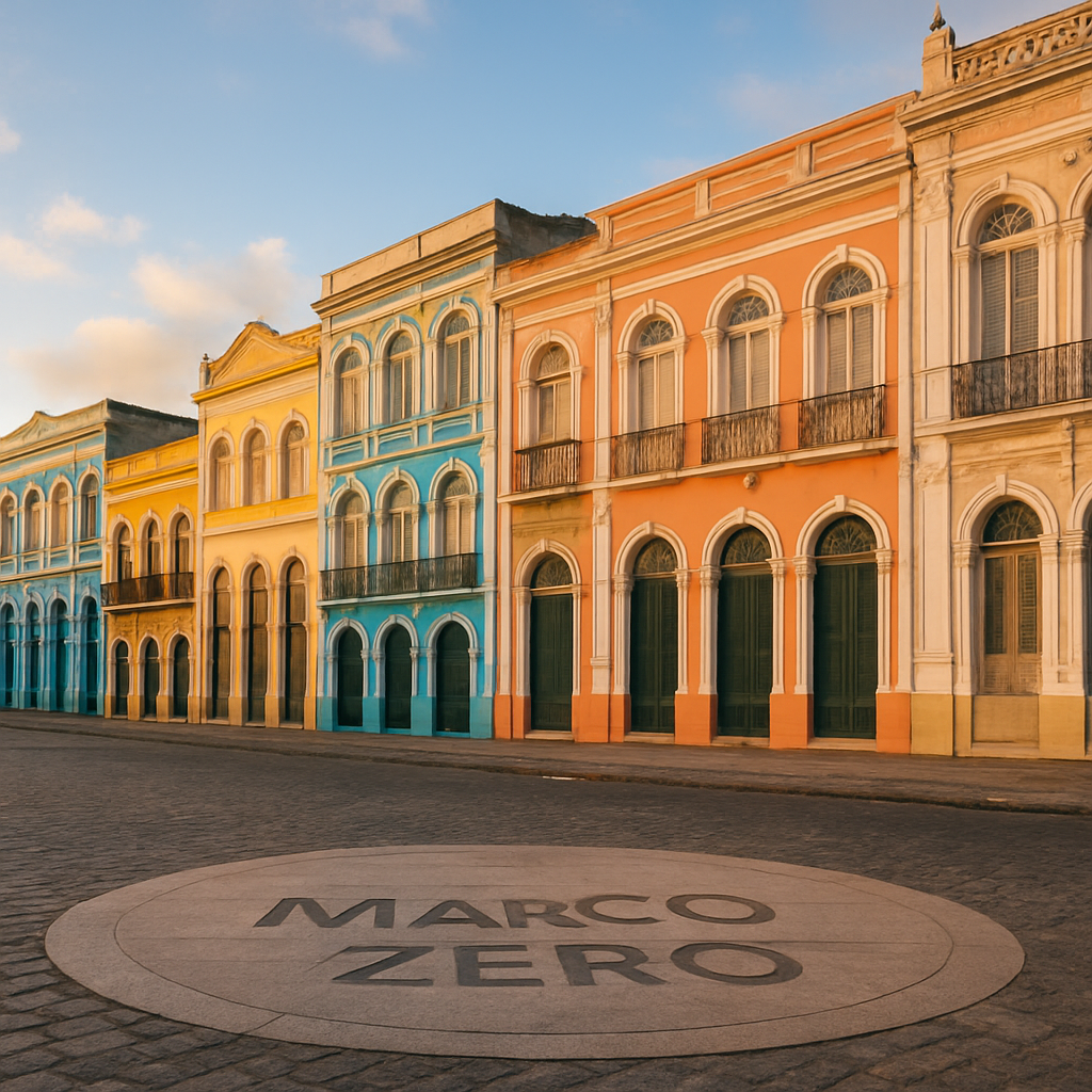 Marco Zero and the Rua do Bom Jesus Walk — Recife, Brazil