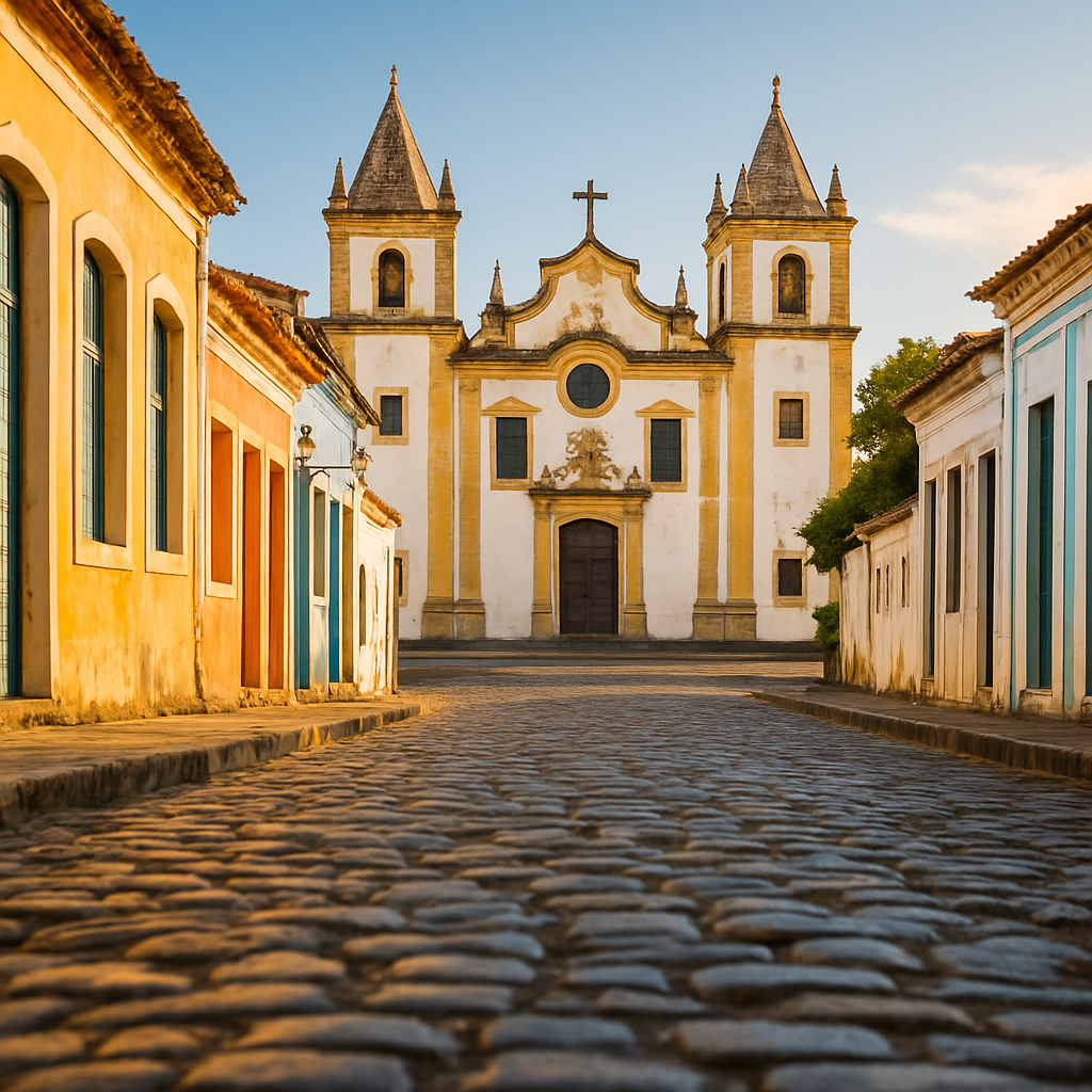 Olinda's Cobblestone Climb to Alto da Sé — Recife, Brazil