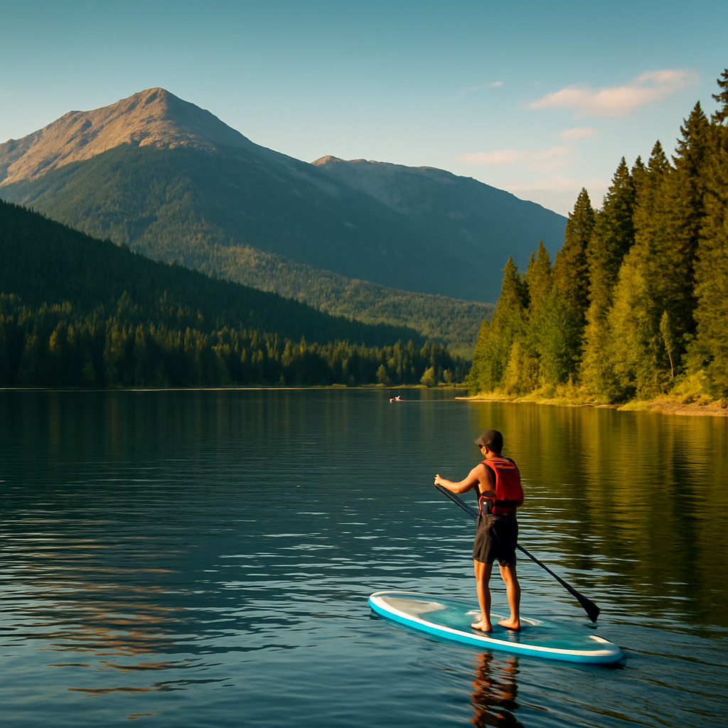 Bike to Rainbow Park on Alta Lake — Whistler, Canada