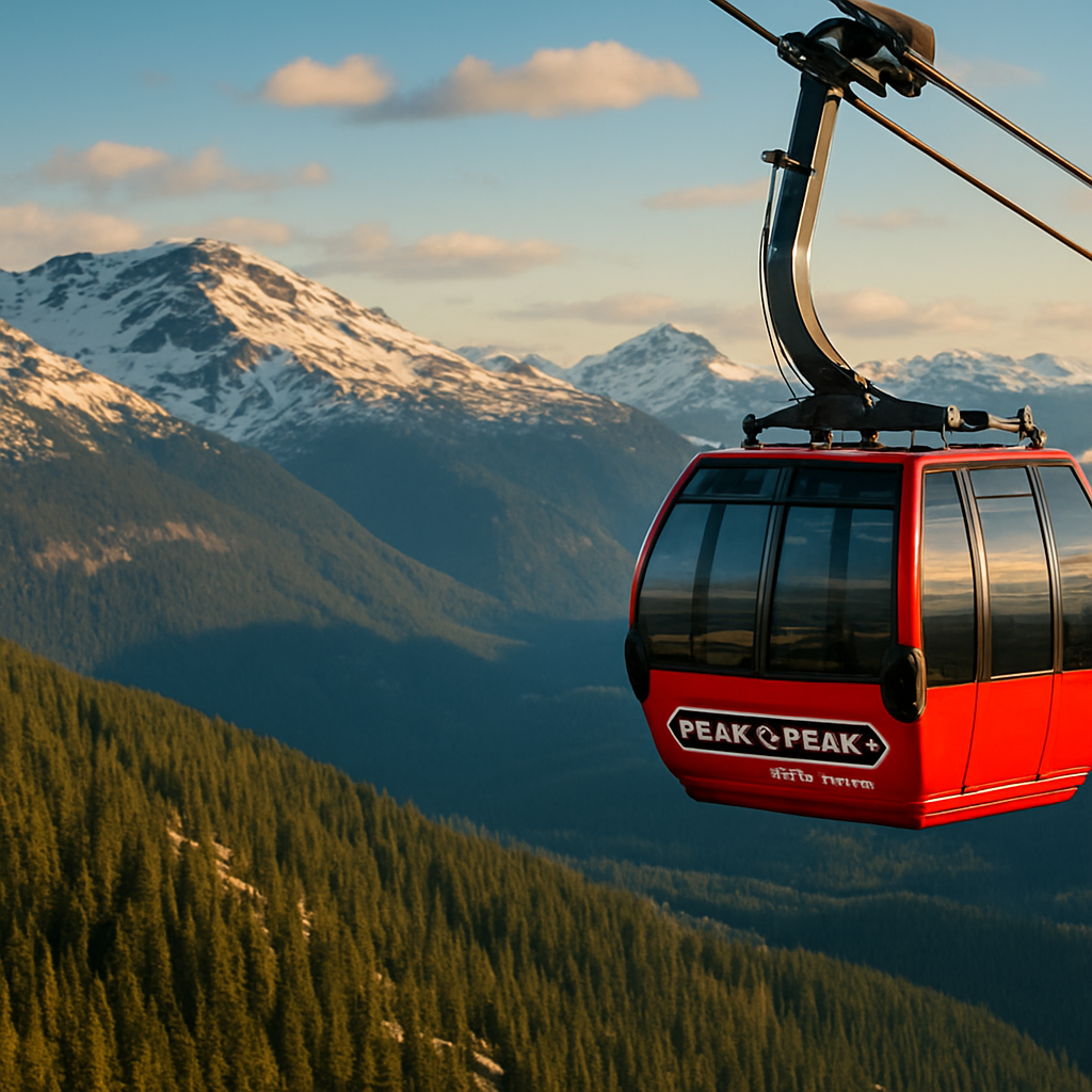 Ride the Peak 2 Peak Gondola — Whistler, Canada