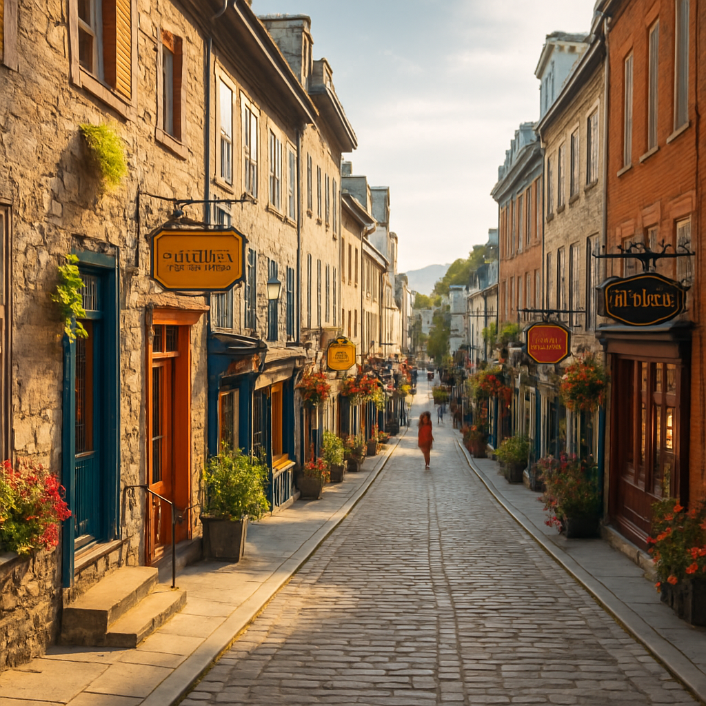 The Petit-Champlain & Old Port Walk — Quebec City, Canada