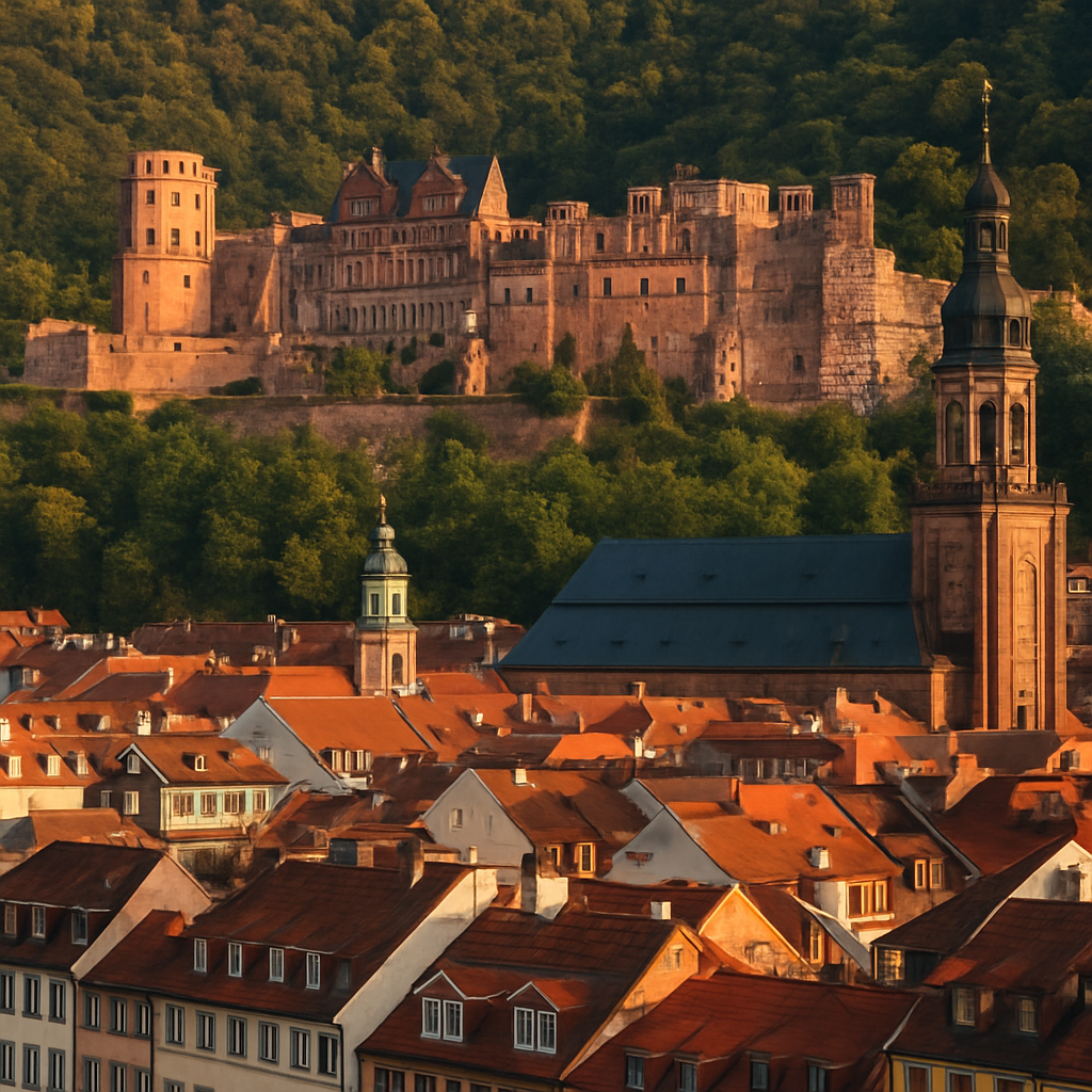 A Day in Heidelberg — Frankfurt, Germany