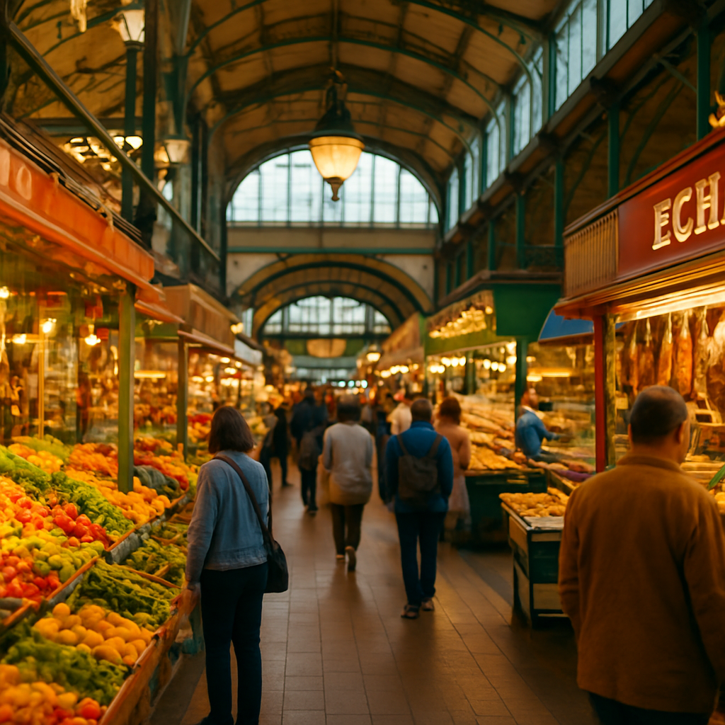 A Saturday Morning at Kleinmarkthalle — Frankfurt, Germany