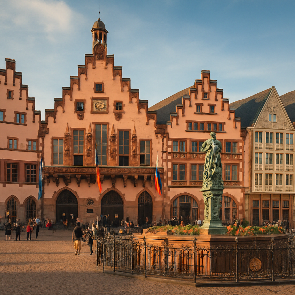 Römerberg, the Altstadt, and MMK — Frankfurt, Germany