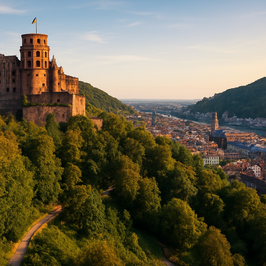 A day in Heidelberg via 15-minute train — Mannheim, Germany