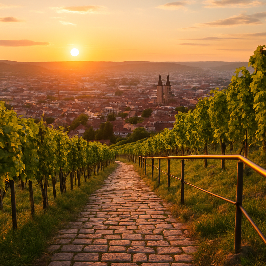 Climb the Stäffele to Karlshöhe at Sunset — Stuttgart, Germany
