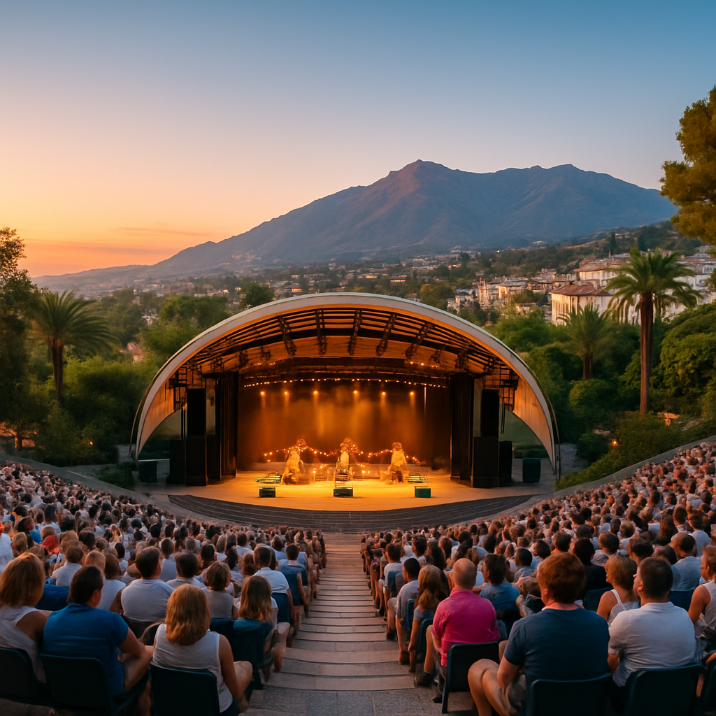Starlite Festival in the Quarry Amphitheater — Marbella, Spain