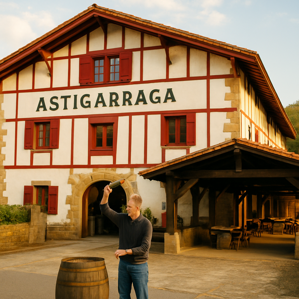 Txotx Season at a Sidrería in Astigarraga — Donostia / San Sebastián, Spain