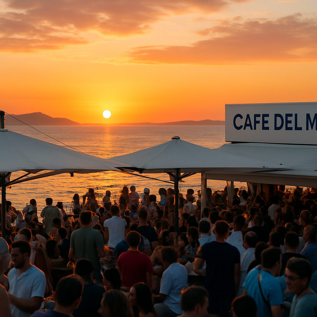The Sunset Ritual at Café del Mar — Ibiza, Spain