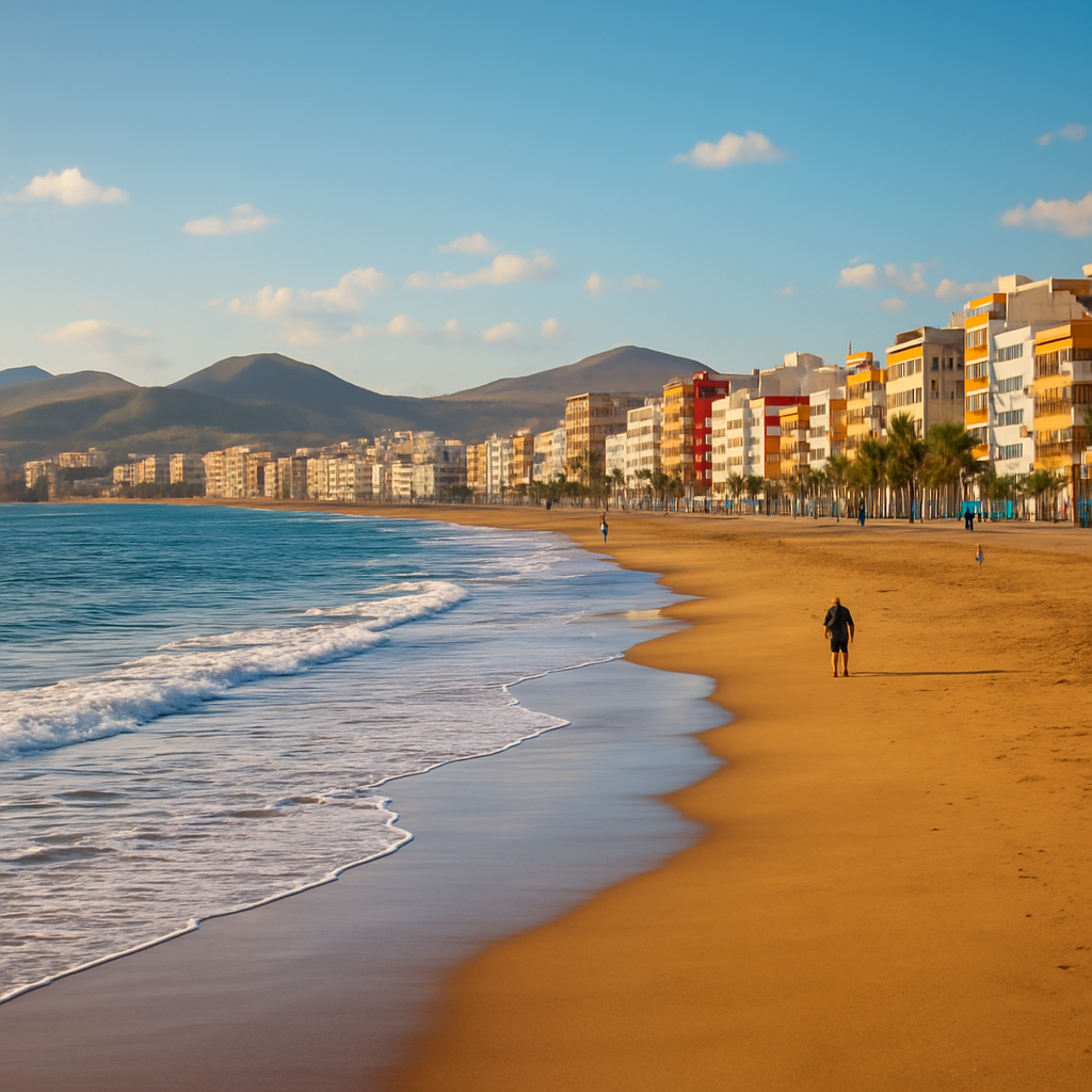 Spend a Day on Playa de las Canteras — Gran Canaria, Spain