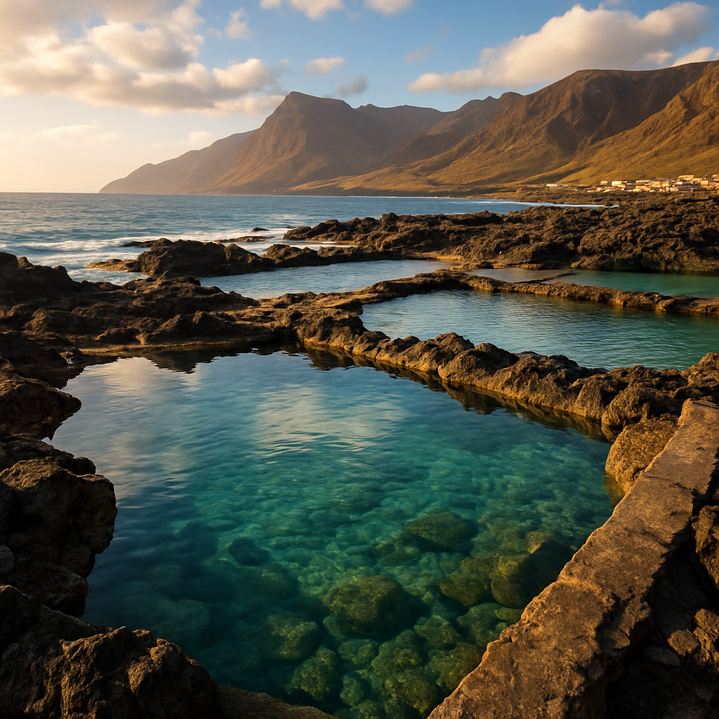 Swim Las Salinas, Drink Agaete Valley Coffee — Gran Canaria, Spain