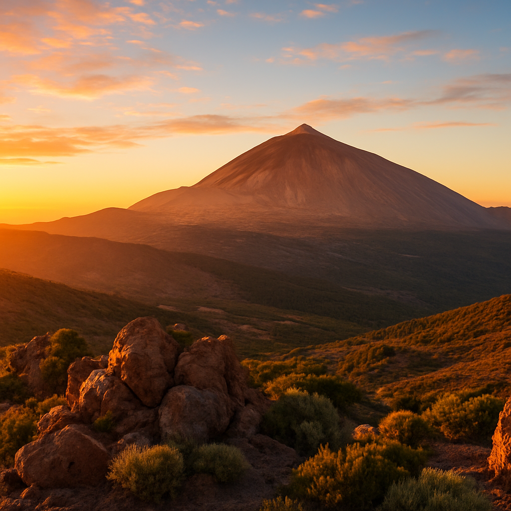 Sunrise on Mount Teide — Tenerife, Spain