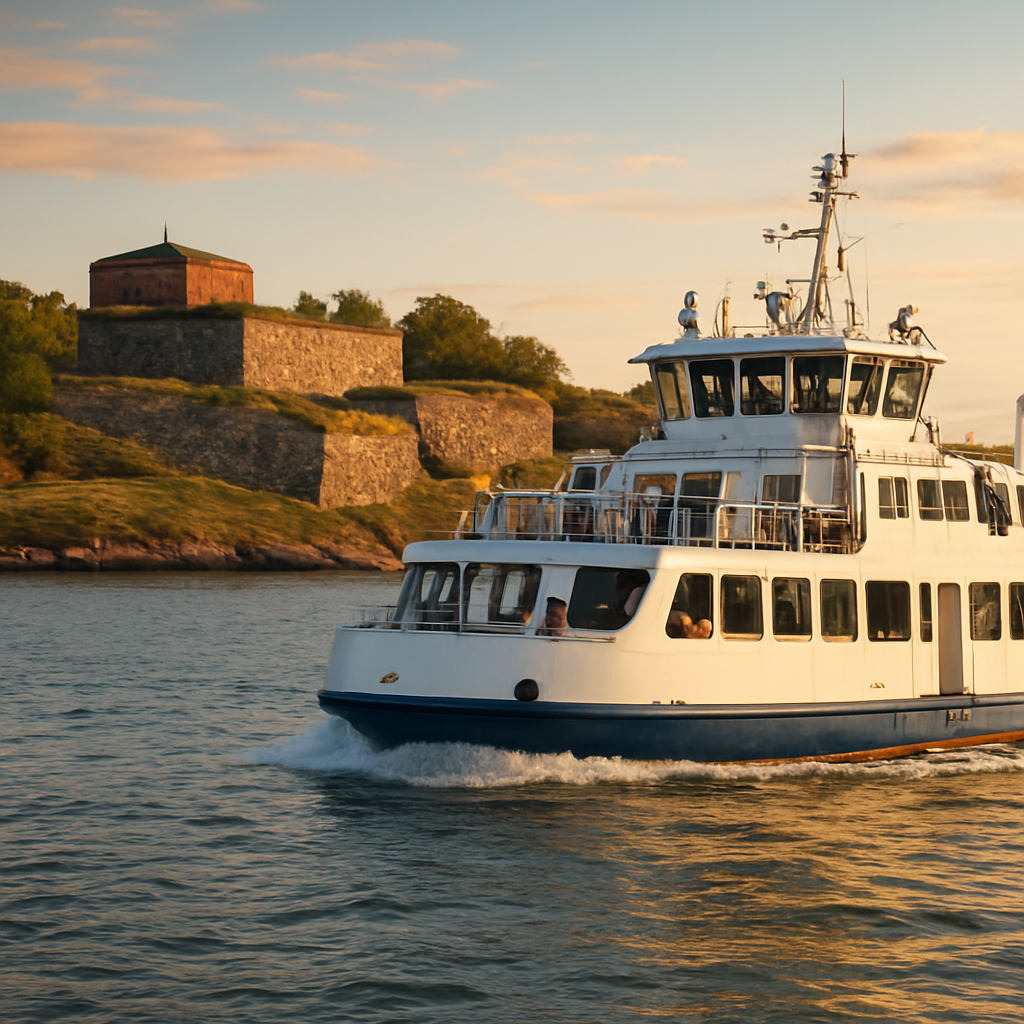 Ferry to Suomenlinna with a Bag of Cinnamon Buns — Helsinki, Finland