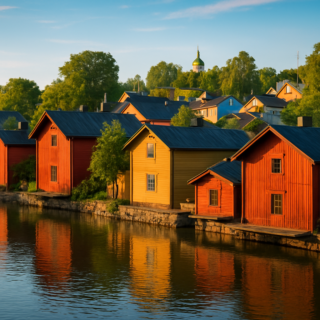 Walking Pikisaari, Oulu's Oldest Wooden Quarter — Oulu, Finland