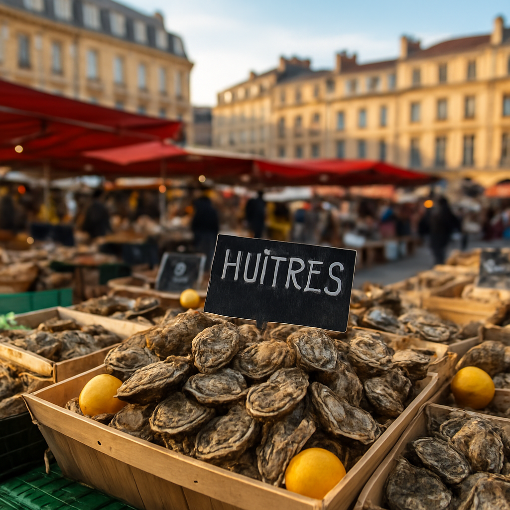 Sunday Oysters at Marché des Capucins — Bordeaux, France