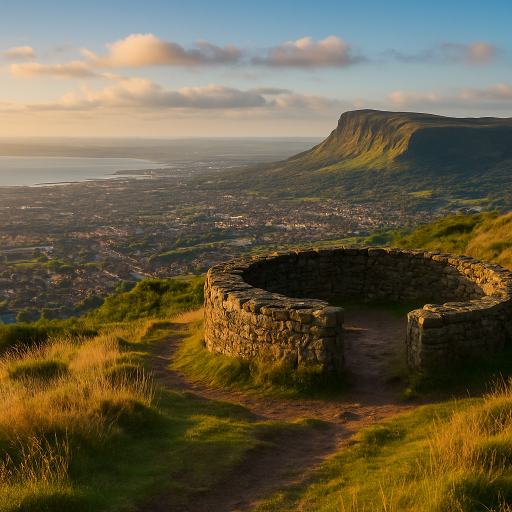 Climbing Cave Hill for the City Below — Belfast, United Kingdom