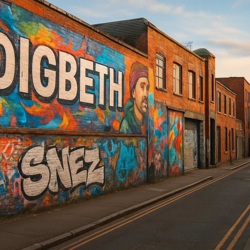 Digbeth Street Art and the Custard Factory — Birmingham, United Kingdom