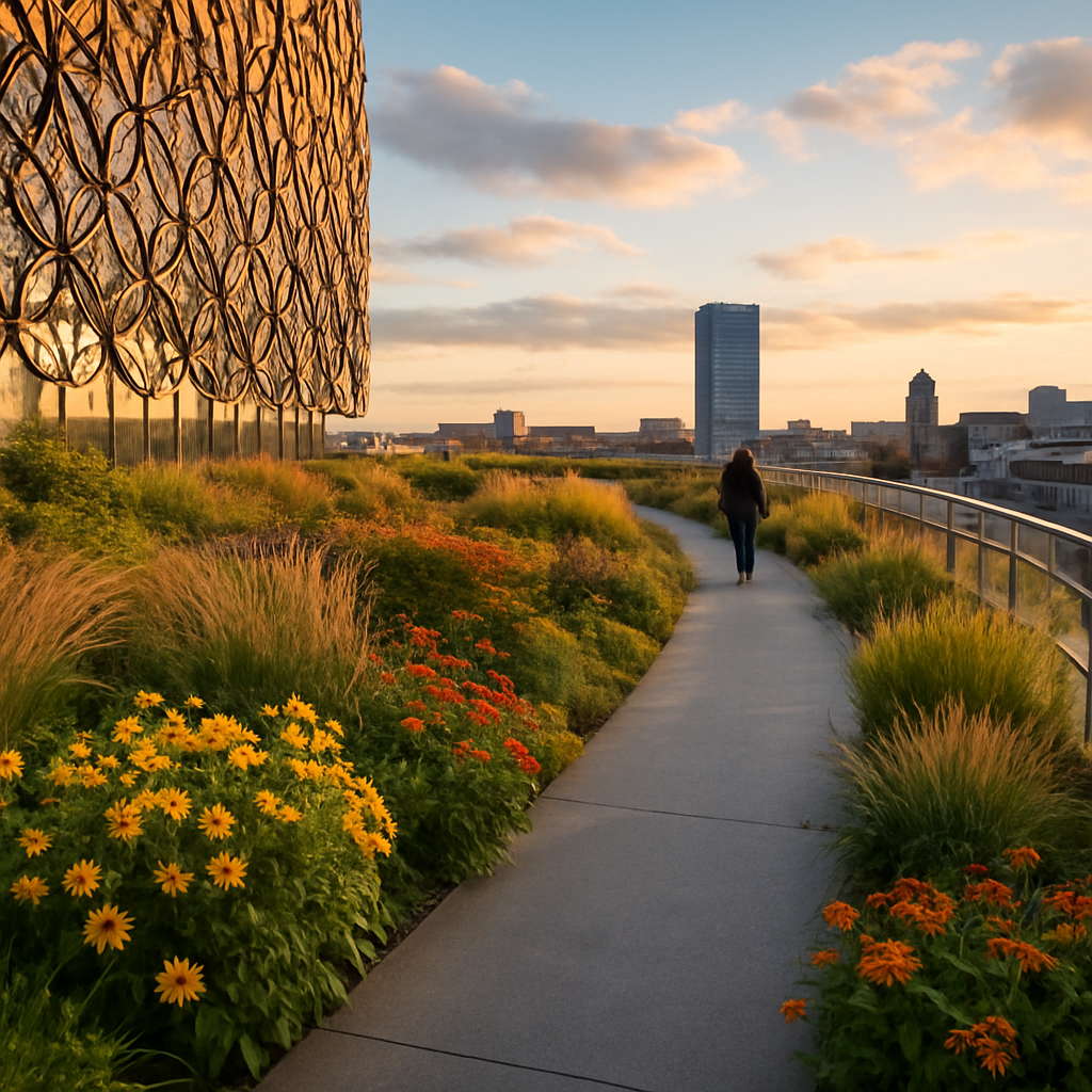 The Library of Birmingham Rooftop — Birmingham, United Kingdom