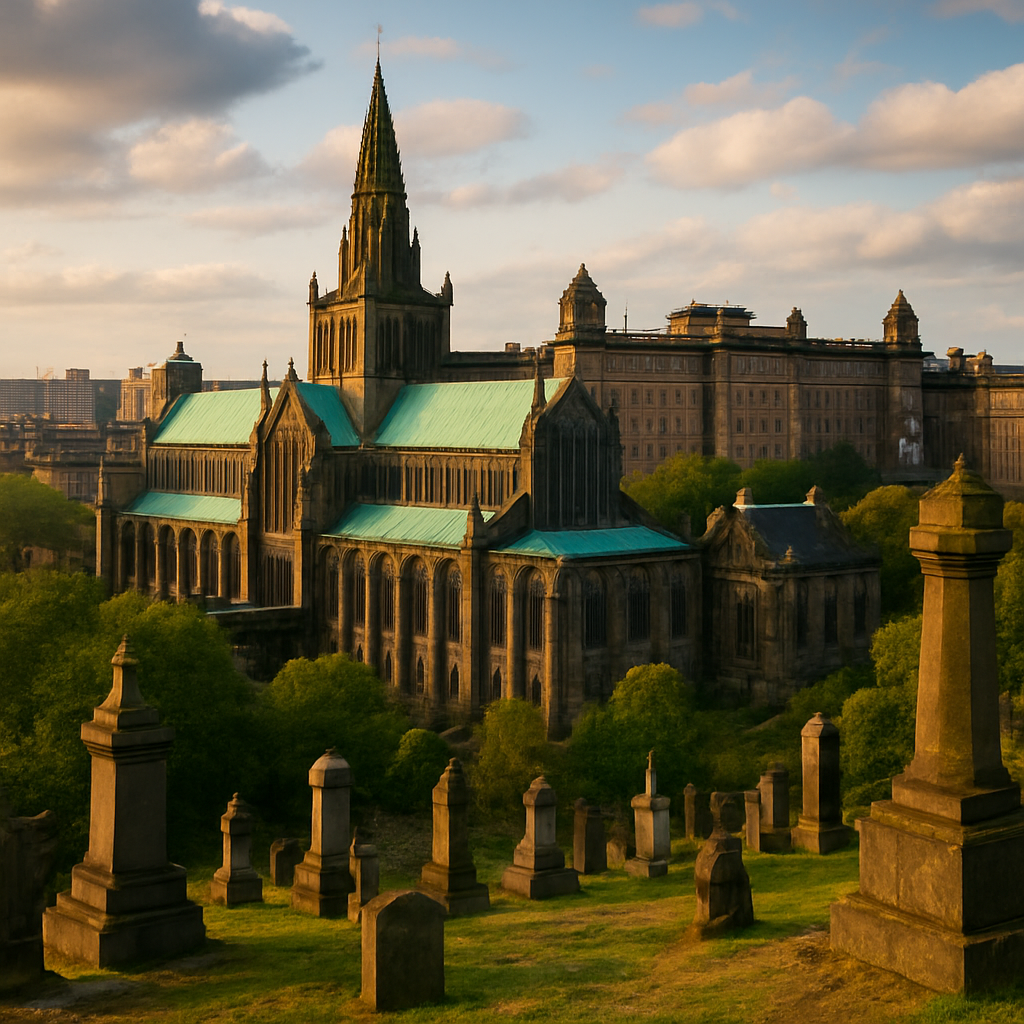 A Cold-Morning Walk Through the Necropolis — Glasgow, United Kingdom