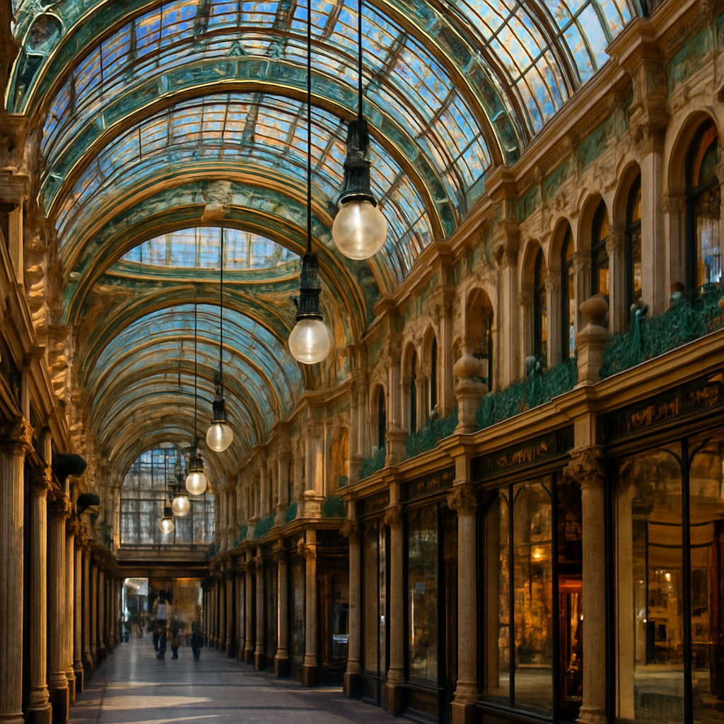 Walk the Victoria Quarter Arcades — Leeds, United Kingdom