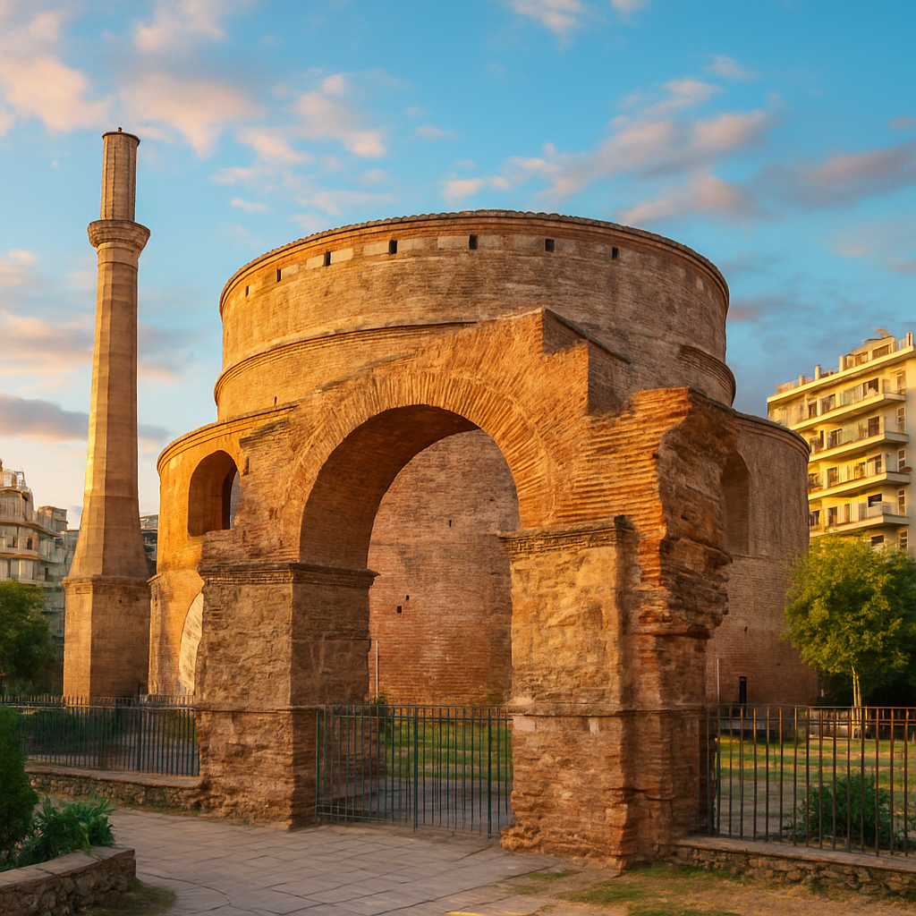 The Rotunda and the Arch of Galerius — Thessaloniki, Greece