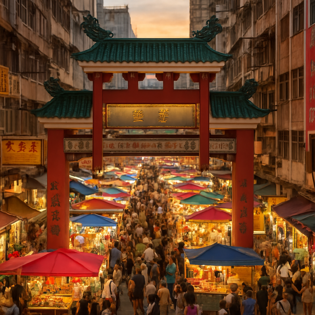 Temple Street Night Market — Hong Kong, Hong Kong