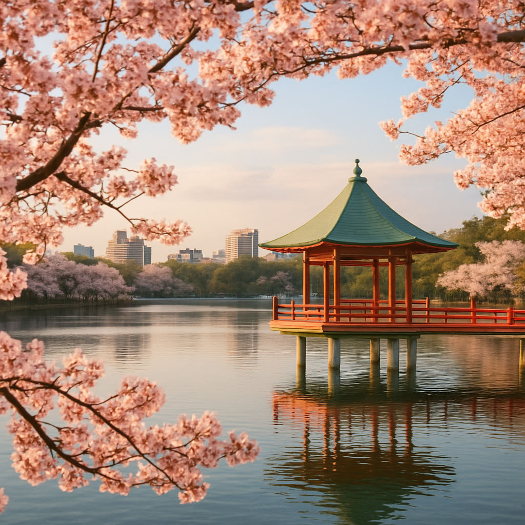 A Slow Morning at Ohori Park — Fukuoka, Japan