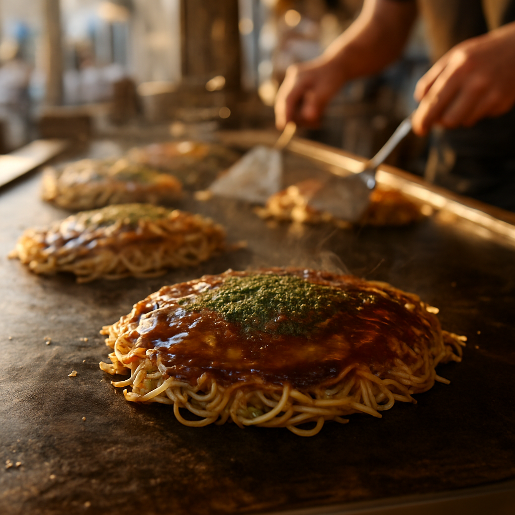 Okonomiyaki, the Hiroshima Way — Hiroshima, Japan