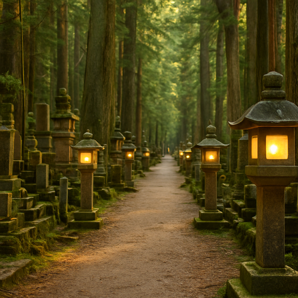 Eko-in Fire Ritual & Okunoin at Dawn — Wakayama, Japan