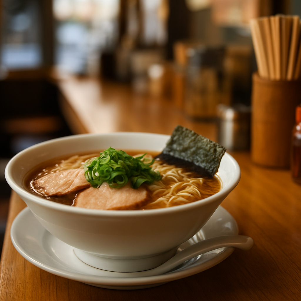 Wakayama Ramen at the Counter — Wakayama, Japan