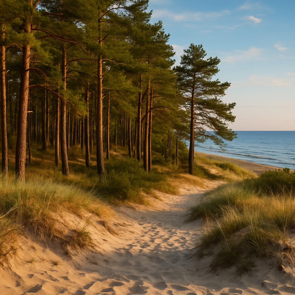 A Train Ride to Jūrmala's Pine-and-Sand Coast — Riga, Latvia