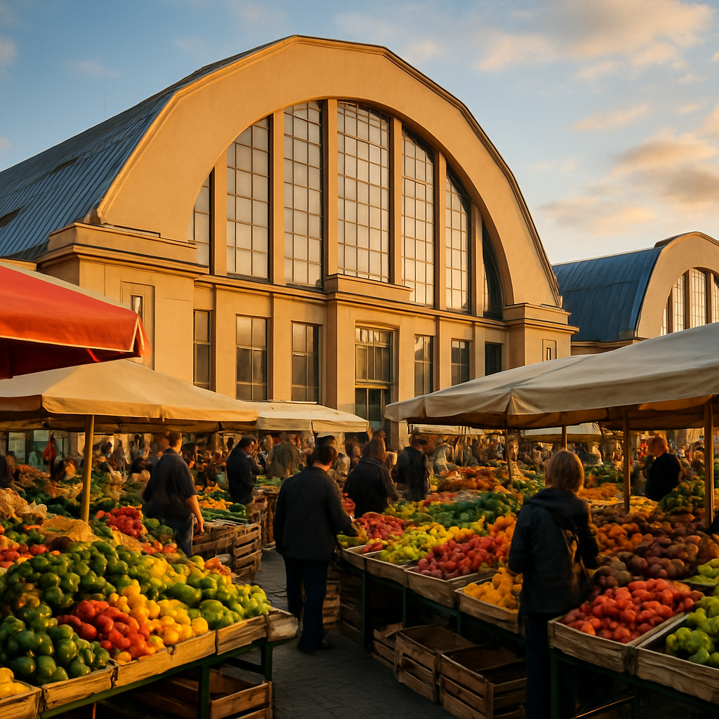 Eat Your Way Through Central Market — Riga, Latvia