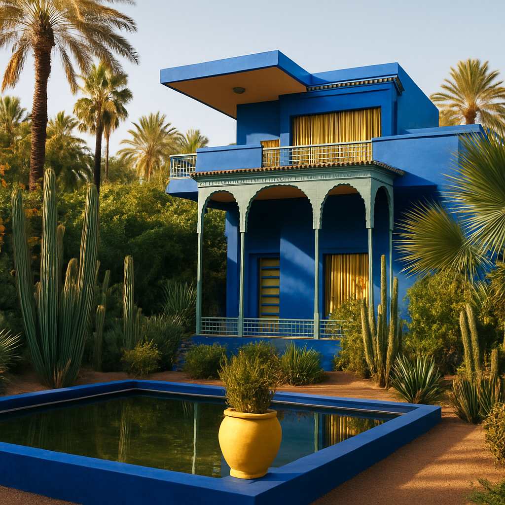The YSL Pilgrimage: Museum & Jardin Majorelle — Marrakech, Morocco