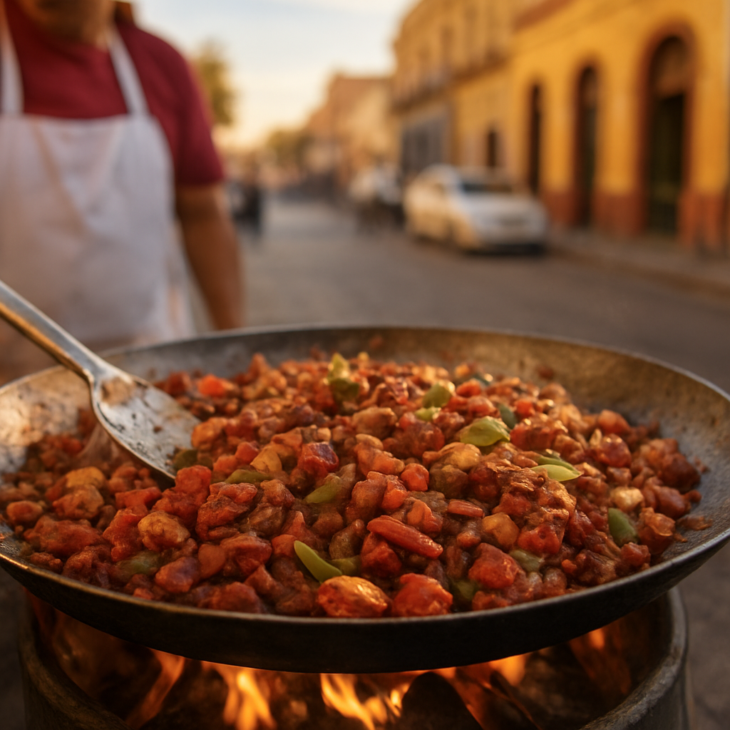 Eat Discada Off a Hot Plow Disc on Avenida Juárez — Chihuahua, Mexico