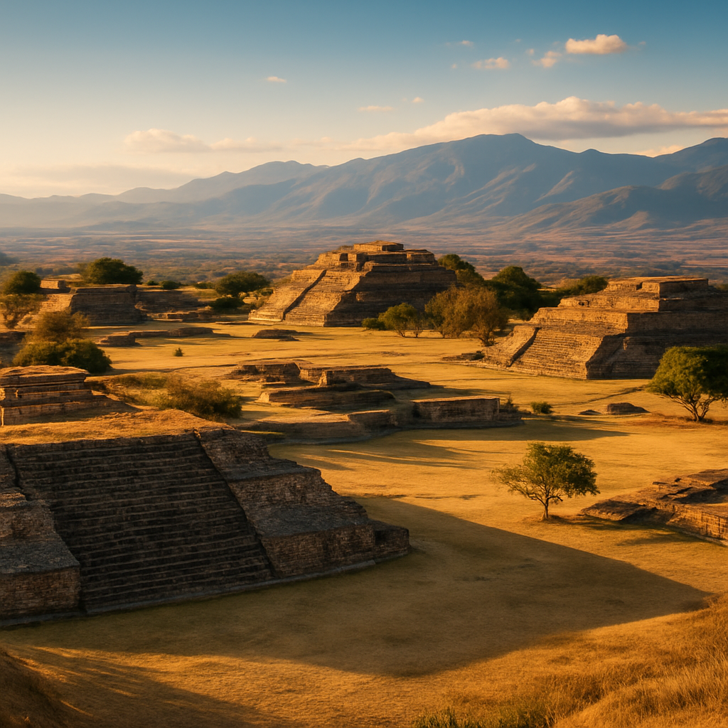 Monte Albán at Opening — Oaxaca, Mexico