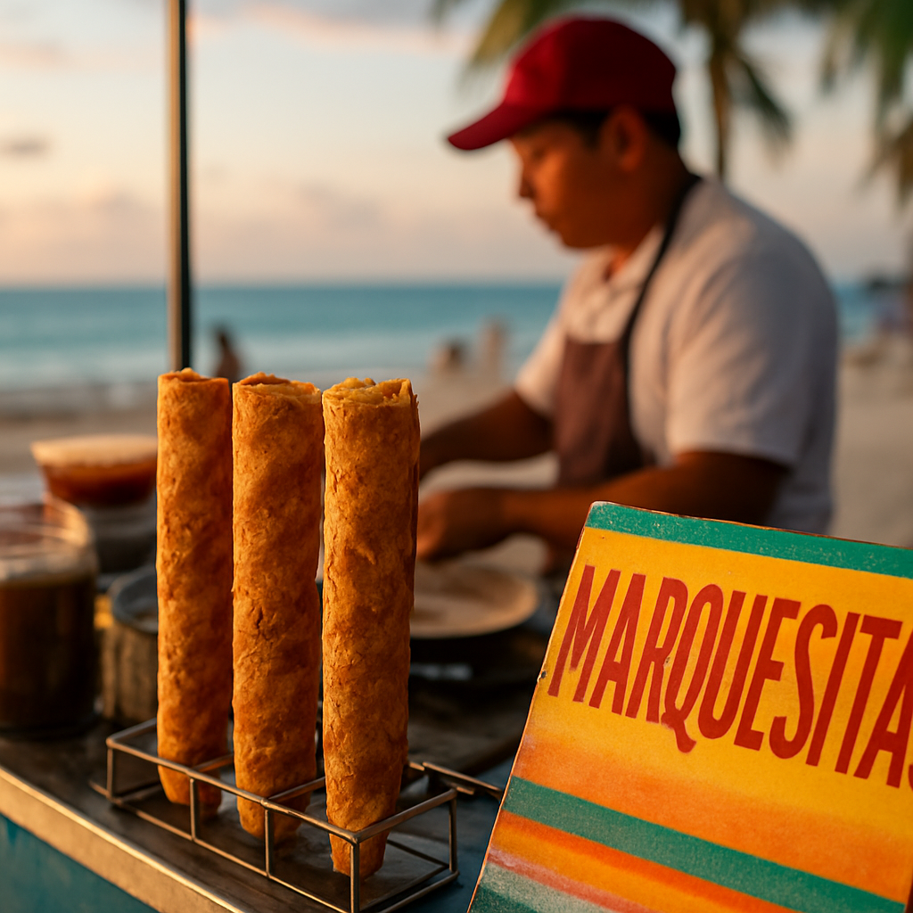 Marquesitas on Quinta Avenida — Playa del Carmen, Mexico
