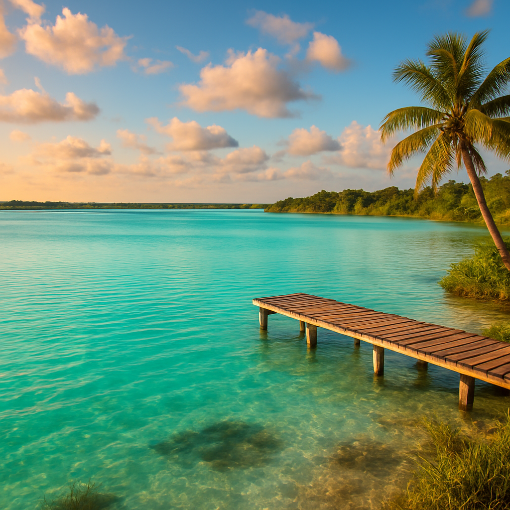 A Day at the Lagoon of Seven Colors — Tulum, Mexico