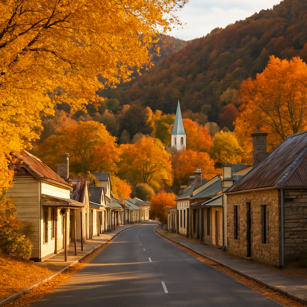 Arrowtown in Autumn — Queenstown, New Zealand