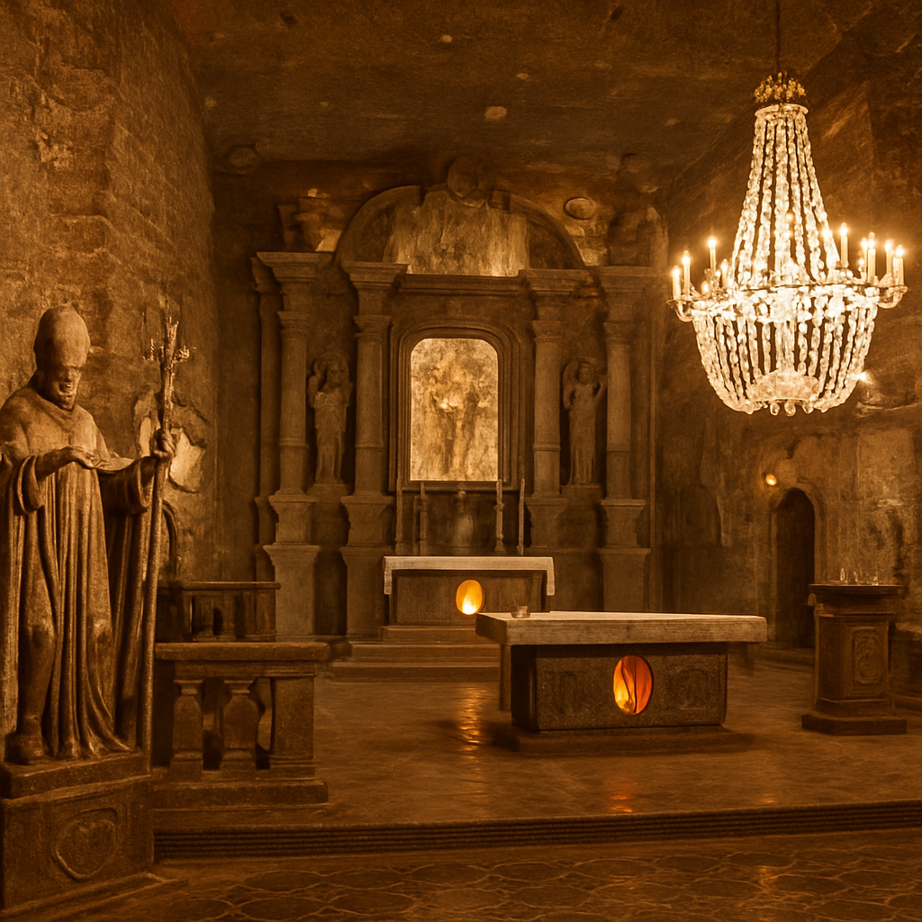 Descend the Wieliczka Salt Mine — Kraków, Poland