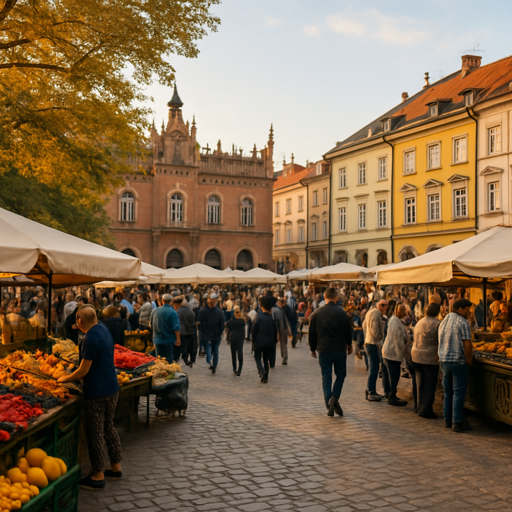 Wander Kazimierz, End at Plac Nowy — Kraków, Poland