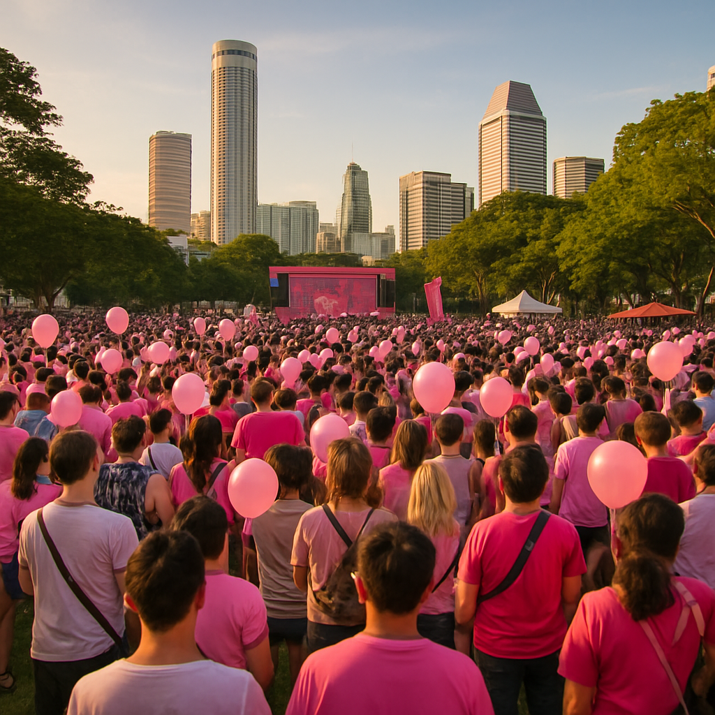 Pink Dot at Hong Lim Park — Singapore, Singapore