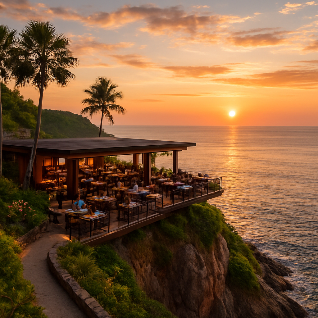 Sunset Dinner on the Kalim Cliffs — Phuket, Thailand
